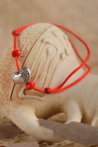 Unusual handmade wrist bracelet wax thread bracelet designs gifts for her - MADEheart.com