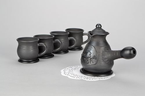 Cezve de argila artesanal  - MADEheart.com