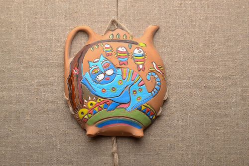 Ceramic wall panel Teapot - MADEheart.com