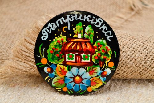 Imán para refrigerador hecho a mano elemento decorativo souvenir original - MADEheart.com