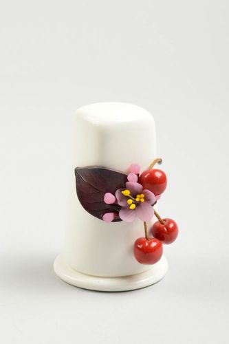 Soporte para palillos de dientes artesanal utensilio de cocina regalo original   - MADEheart.com