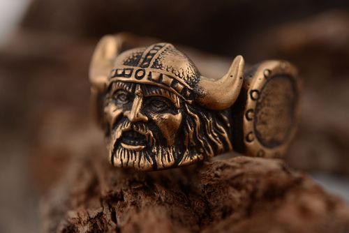 Bronze ring Viking - MADEheart.com