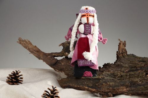 Ethnische Puppe aus Stoff Ukrainische Beschützerin - MADEheart.com