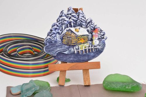 Imán de nevera artesanal para hogar elemento decorativo regalo original - MADEheart.com