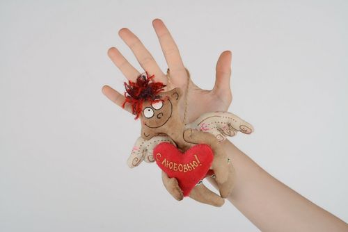 Imã-pingente Anjo para frigorífico artesanal macio - MADEheart.com