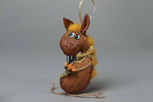 Pingente de tecido para interior Cavalo - MADEheart.com