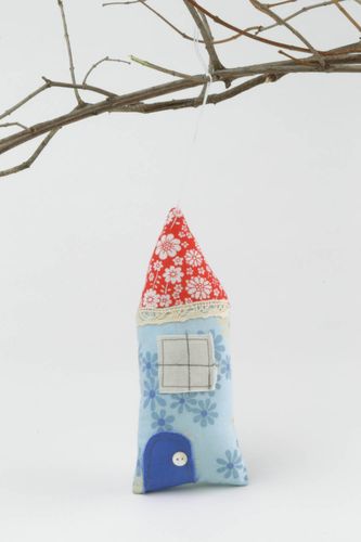 Casetta di peluche fatta a mano pupazzo di peluche giocattolo di peluche - MADEheart.com