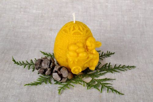 Decorative candle Easter Rabbit - MADEheart.com