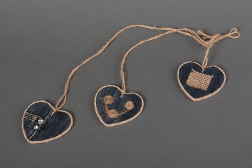 Herz Deko handmade Deko zum Aufhängen Deko Anhänger Designer Geschenk Haus Deko - MADEheart.com