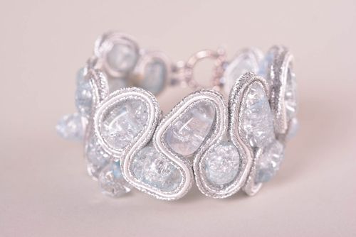 Handmade bracelet soutache embroidery wrist bracelets for women gifts for girls - MADEheart.com
