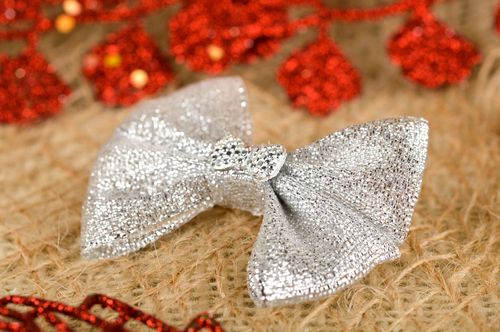 Schleife fürs Haar handgefertigt Haarspange Kinder Haarschmuck Kinder elegant - MADEheart.com