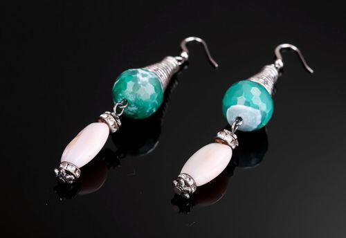 Agate earrings - MADEheart.com