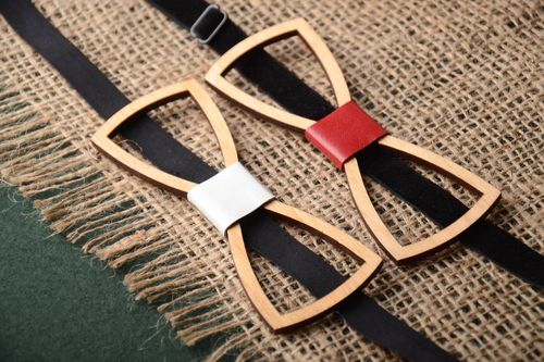 Handmade Fliegen Set Mode Accessoires Fliegen für Männer Fliegen für Damen 2 St - MADEheart.com