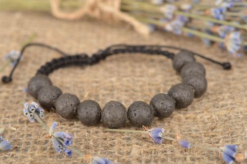 Pulsera de hilos encerados hecha a mano pulsera original accesorio para mujer - MADEheart.com