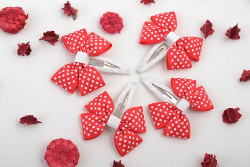 Ganchos para pelo hechos a mano regalos para chicas accesorios para el cabello - MADEheart.com