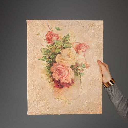 Painting Roses - MADEheart.com