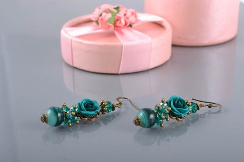 Pendientes de arcilla polimérica bonitos - MADEheart.com