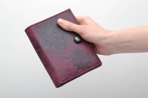 Genuine leather wallet for women - MADEheart.com
