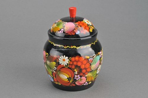 Wooden vessel for dry goods - MADEheart.com