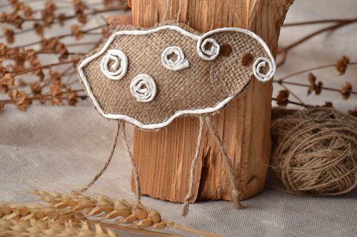 Interieur Anhänger aus Stoff Schaf - MADEheart.com