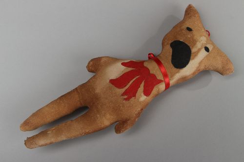 Brinquedo de tecido Urso listrado - MADEheart.com