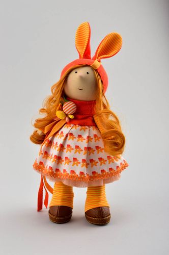 Кукла ручной работы кукла из ткани авторская кукла маленькая интерьерная - MADEheart.com