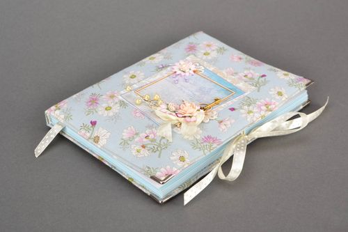 Beautiful handmade notebook Delicate Roses - MADEheart.com