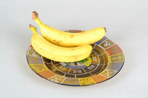 Декоративная тарелка ручной работы - MADEheart.com