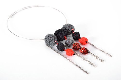 Crochet Necklace  - MADEheart.com