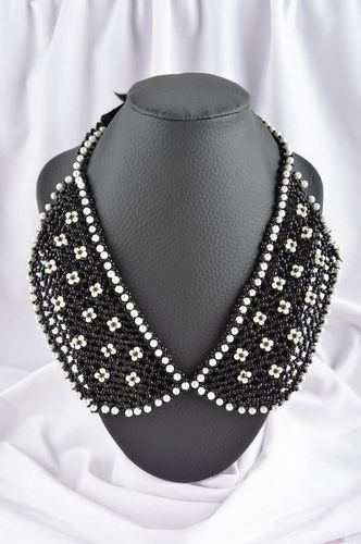 Collana di perline fatta a mano originale bigiotteria da donna originale - MADEheart.com