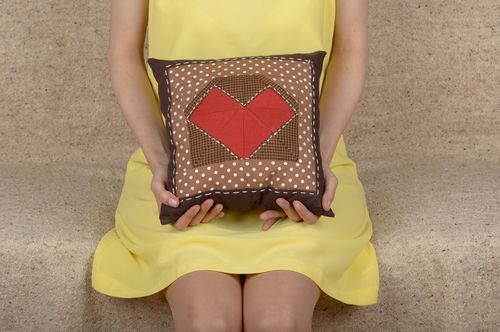Handmade designer sofa pillow unusual decorative pillow stylish home decor - MADEheart.com