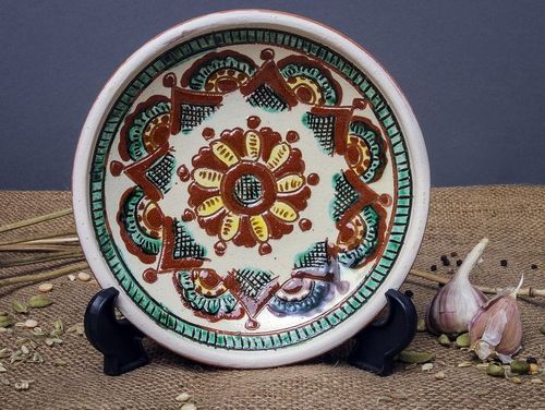 Ceramic wall plate - MADEheart.com