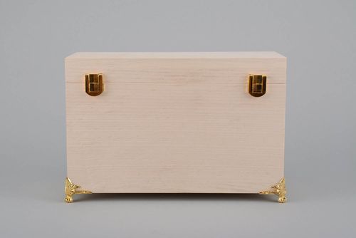 Wooden Blank Box for Marbelling - MADEheart.com