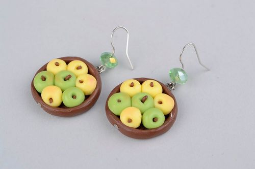 Earrings Apple - MADEheart.com