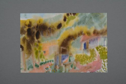 Imagem pintada com aguarelas - MADEheart.com