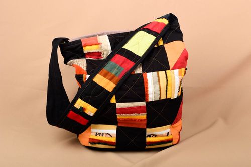 Bolso hecho a mano multicolor accesorio de mujeres regalo personalizado - MADEheart.com