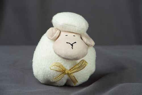 Christmas soft toy Sheep - MADEheart.com