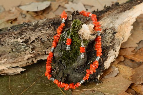 Stone jewelry set - MADEheart.com