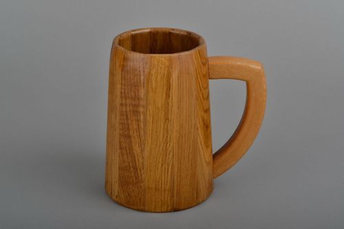 Wooden beer mug - MADEheart.com