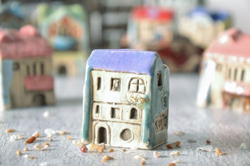 Ceramic statuette The House - MADEheart.com