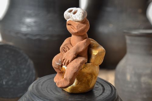 Estatueta engraçada de cerâmica - MADEheart.com