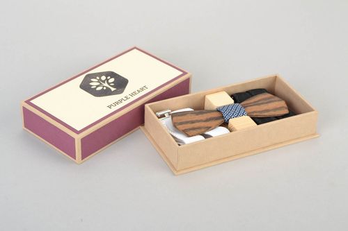 Pajarita de madera - MADEheart.com