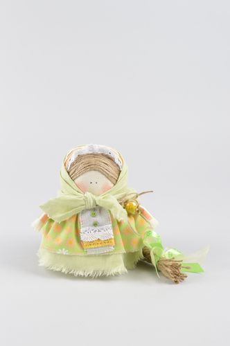 Muñeca de trapo artesanal folklórica decoración de hogar regalo original - MADEheart.com
