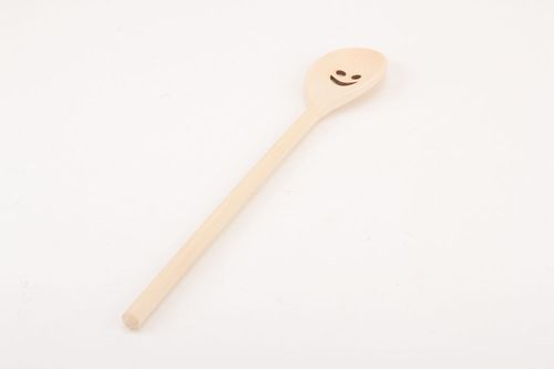 Wooden skimmer spoon - MADEheart.com