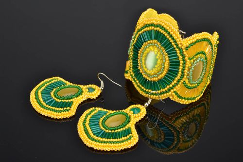 Juego de joyas de abalorios Cleopatra - MADEheart.com