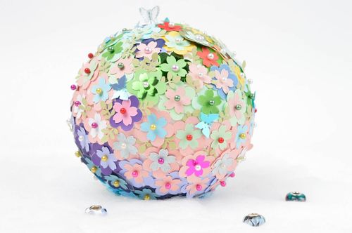 Шар из бумажных цветов ручной работы шар для декора украшение для дома - MADEheart.com