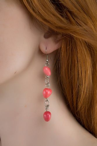 Brincos de argila do polímero artesanais - MADEheart.com