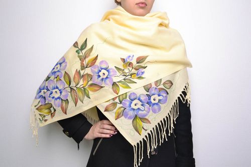 Warmer Schal aus Kaschmir - MADEheart.com