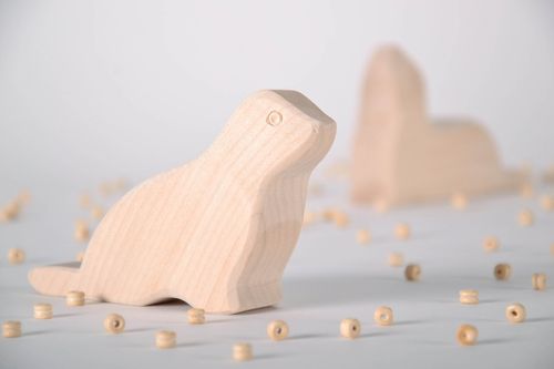 Wooden toy Seal - MADEheart.com