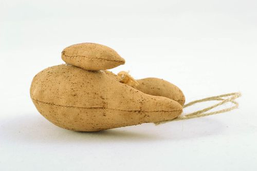 Soft toy imbued with coffee - MADEheart.com